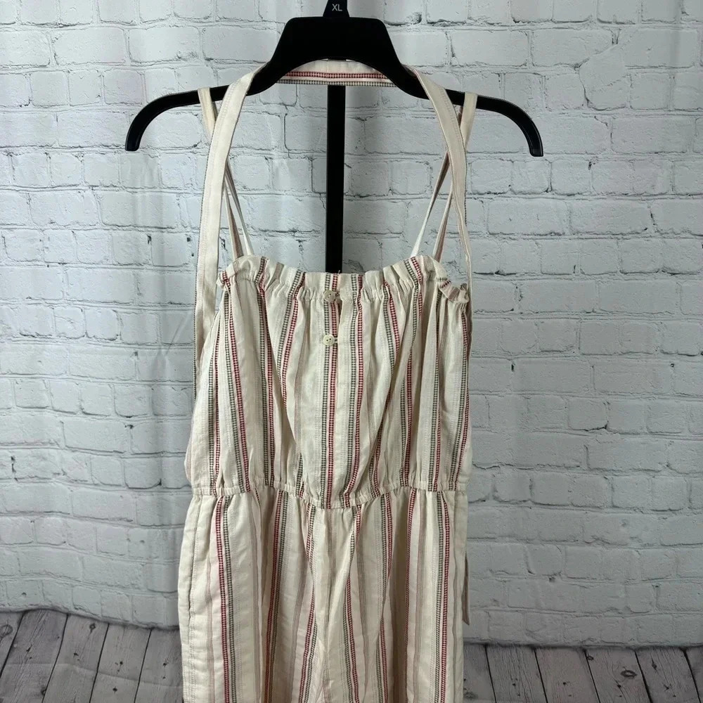 Lemlem Imani Striped Jumpsuit Size Small